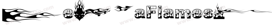 ZebraFlames Bold字体转换